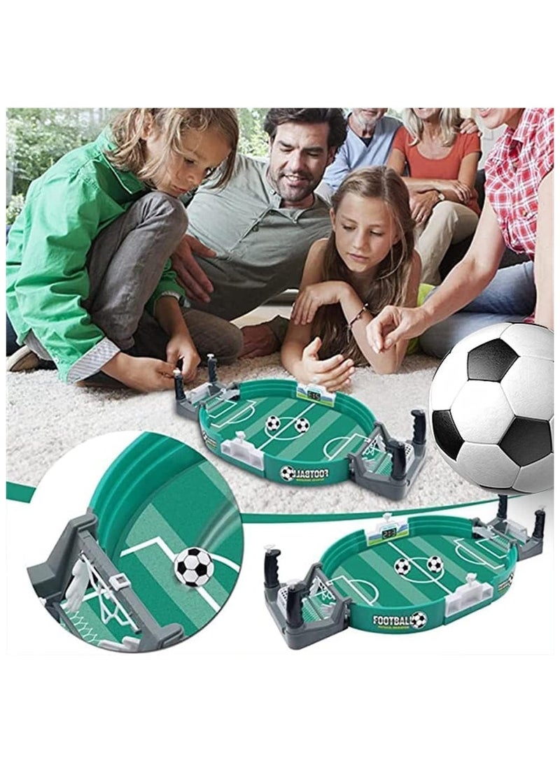 Mini Table Soccer, Football Interactive Game With 6 Footballs, Tabletop Set for Kids, Family Sports Board for Adults Birthday Party World Cup (Medium Size) - Image 2