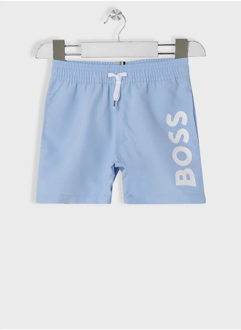 BOSS Kids Logo Short