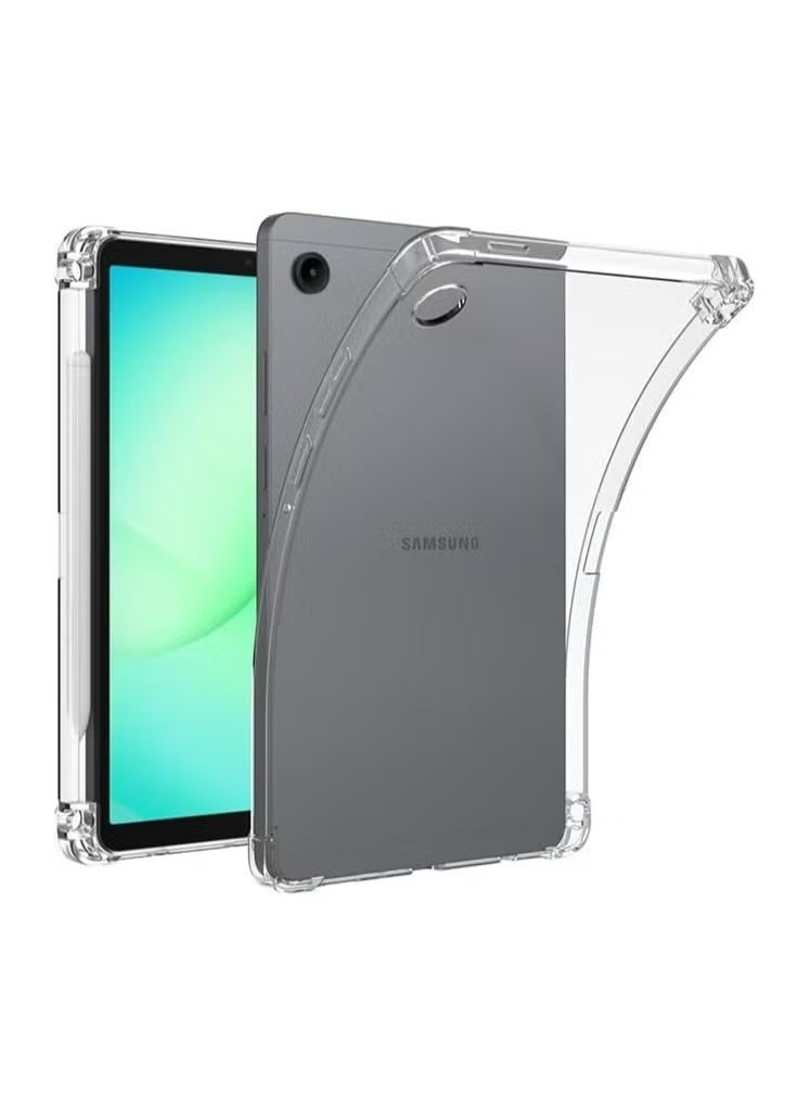 YD Transparent Shockproof Case for Samsung Galaxy Tab A11 8.7 2025 (SM-X133/X135) with Soft TPU Bumper - Image 1