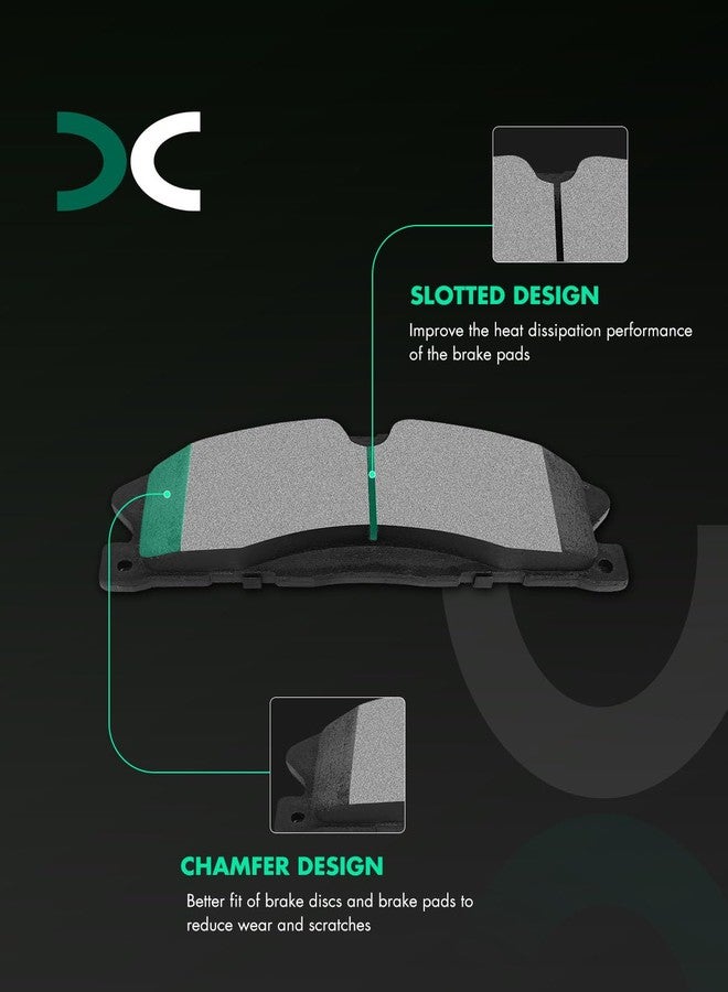 SCITOO D1611 D1377 Front Rear Ceramic Brake Pads Sets Fit For Ford For Explorer 2013-2019,For Ford For Flex 2013-2017,For Lincoln MKT 2013-2019 - Image 2