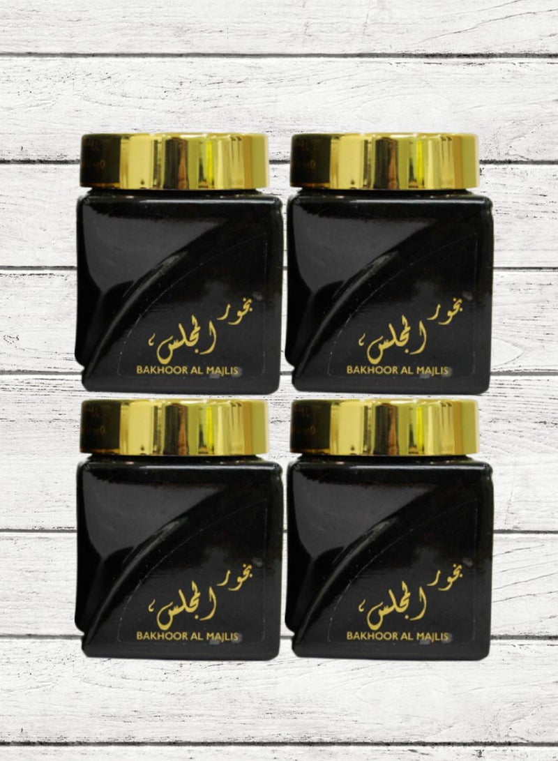 Majlis Al Oud 4 Pieces Bakhoor Al Majlis 30 Gram - Image 1