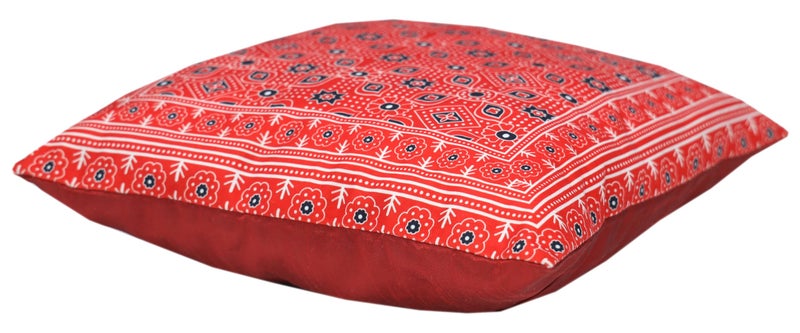 AAZEEM Decorative 16x16 Inch Throw Pillow Covers Set of 5 | Super Soft Velvet Pillows|Fall Pillowcase for Living Room Bedroom Sofa Couch Cushion Cover |Red Color| 40x40cm| - Image 2