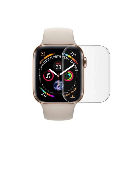 Nano Optics iWatch Screen Protector - Tempered Glass UV Glass with H9 Hardness and Anti-Fingerprint Coating 38mm and 42mm