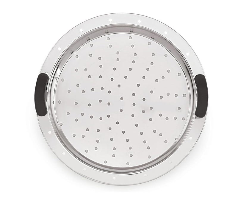 Sonu Stainless Steel Triply Base Multi Kadhai with Regular idly Palate Dhokla Plate Steamer Plate and Mini Idly Plate 13 idlys - Image 4