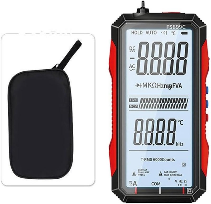 FS899C Plus Digital Multimeter USB C Rechargeable Color Screen Auto Ranging AC DC Voltage - Image 3