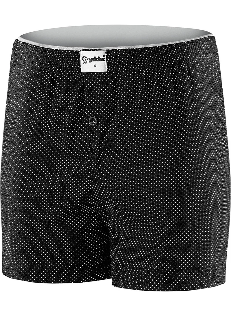 Yıldız Çamaşır Star Laundry 3-Piece Dot Pattern Combed Cotton Towel Waist Boxer 100% Cotton Q43