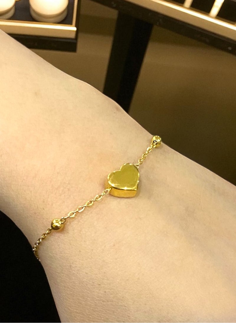 GOLDMAX Elegant Stainless Steel18k Gold Plated Bracelet For Women - Image 4