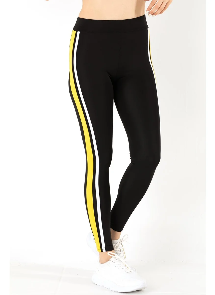 دو رى مى Active Sportive Double Striped Tights