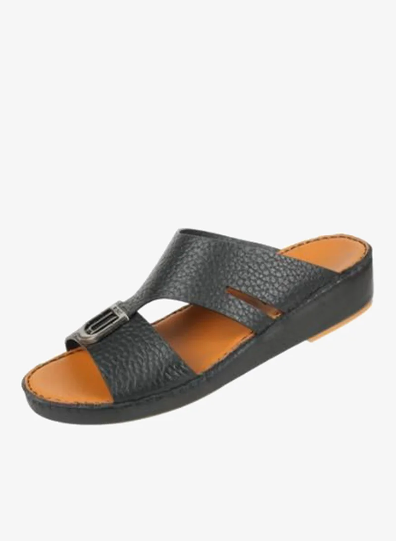 008-3726 Barjeel Uno Mens Arabic Sandals BS 39 Black