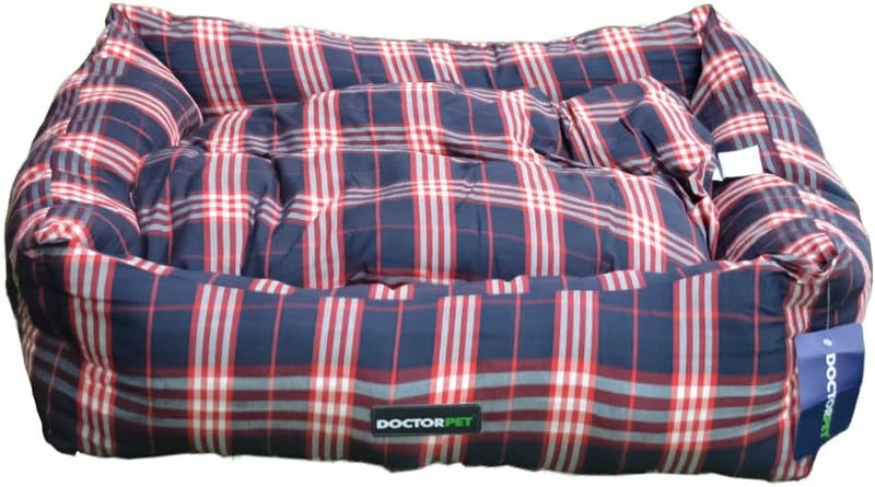 DoctorPet Doctor Pet Danish Series XLarge Rectangle Pet Bed - Image 1
