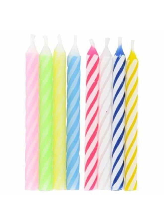 Greenbrier 120 Spiral Birthday Candles 60 Pastel and 60 Spiral Brights - Image 2