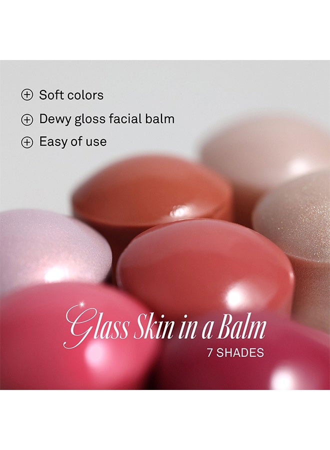 هينس بلسم الإشراقة True Dimension بسعة 10 جرام - هايلايتر للوجه بلمسة طبيعية لامعة، كريم خدود، قلم كونتور، مظهر متوهج طبيعي، بلسم لامع بلون شفاف يتناسب مع لون البشرة، ملمس رفيع، قلم مكياج متعدد الاستخدامات (Dawn Ray، TP002) - Image 4