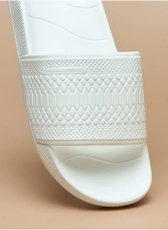 سيليست Womens Textured Slides