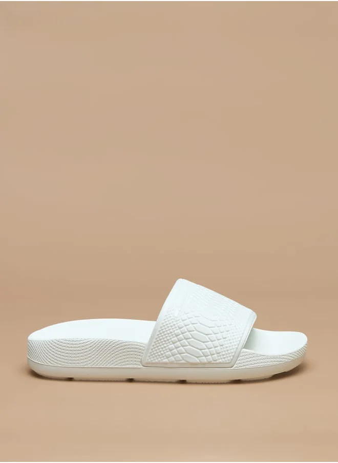 سيليست Womens Textured Slides