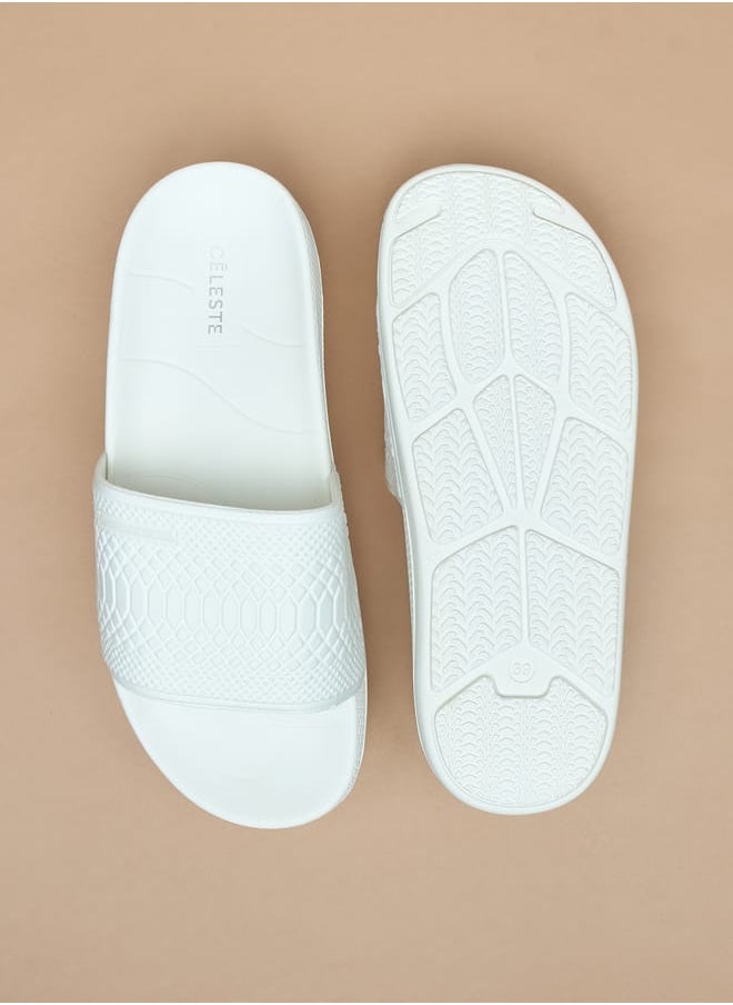 Celeste - Womens Textured Slides - Image 1