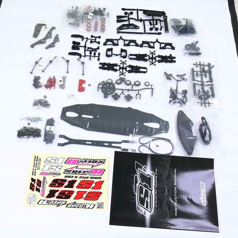 GTB Spec-R S1 1/10 RC 1:10 4WD Electric Touring Car Body Chassis Frame Kit/Spare Part (1/10 Electric Tour Car)  - Image 3
