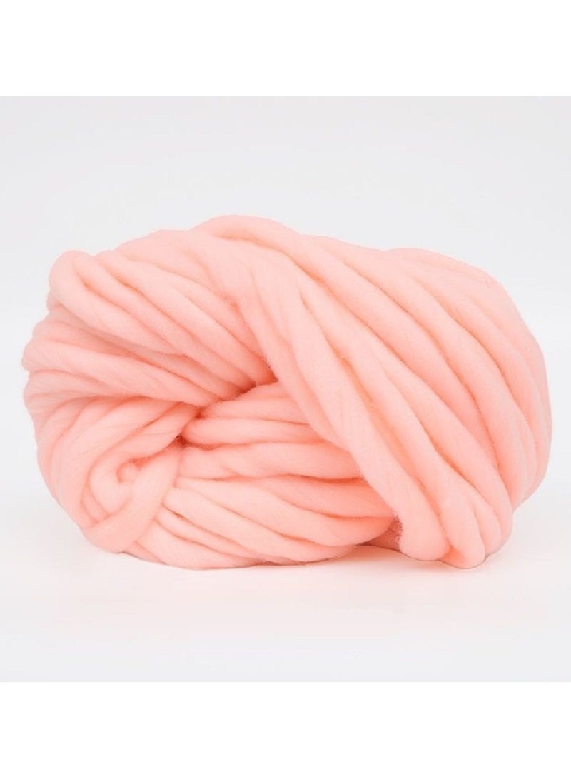 Extra Thick Lcelandic Wool Blend Sweater Coarse Yarn Coarse Wool Hat Scarf Yarn Blended Acrylic Yarn Pink 40000x20mm - Image 2