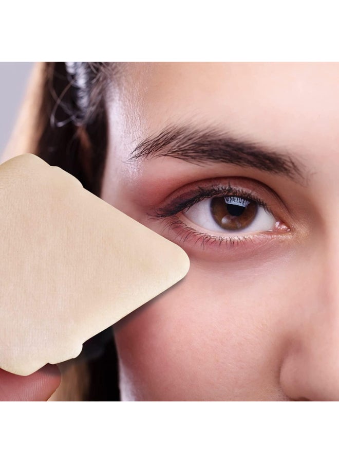 EVAOUXIU 2 Pcs EVAOUXIU Triangle Powder Puff for Face Powder Soft Plush Setting Powder Puff Velour Cosmetic Foundation Blender Sponge Beauty Makeup Tools Nude - Image 4