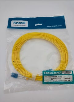 FINOSEL, Fiber, Patch Cord, LC-LC, 9/125 Micron, LSZH Duplex, 10 Mtr