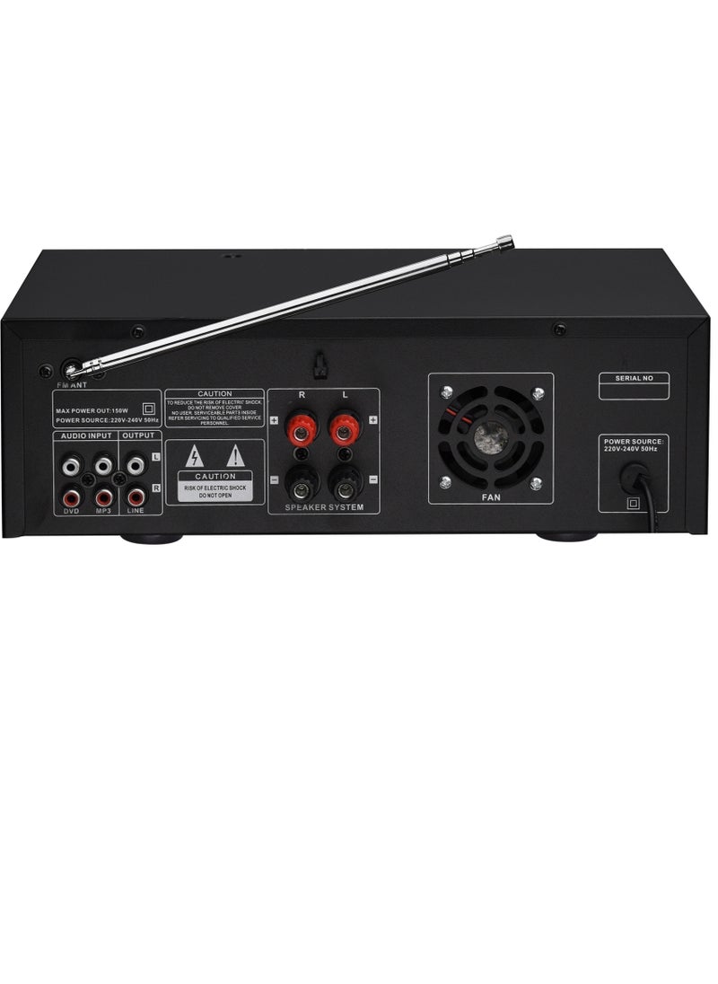 Generic Sound Amplifier 160-watt, Remote Control - 9AFG12 
