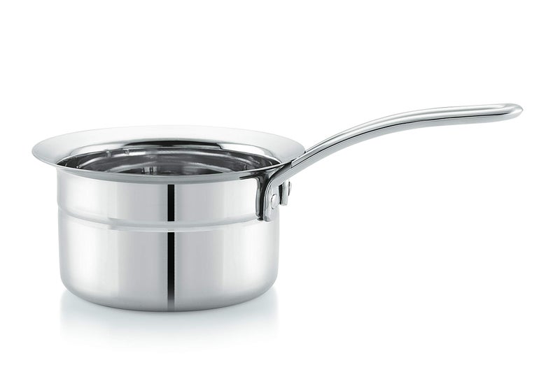 M MUKTI Crafted for Excellence Mukti Premium Stainless Steel Curry & Gravy Saucepan (Without Lid, 800 ML) - Image 2