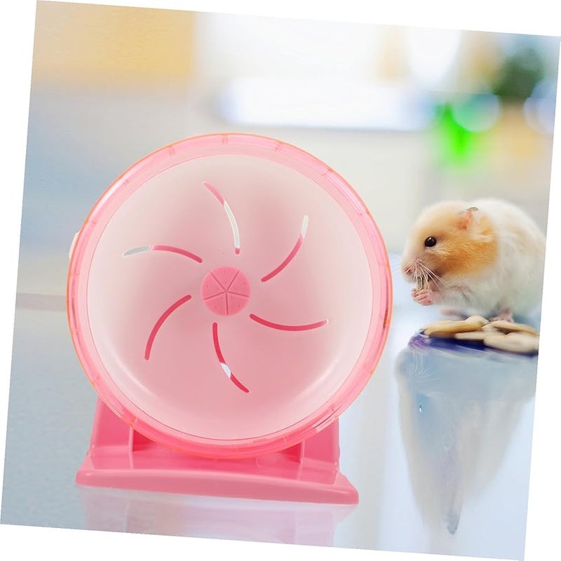Silent Hamster Wheel Non Slip Compact Running Wheel For Hedgehogs Gerbils Dwarf Pets - Image 5