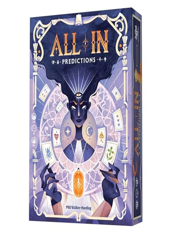 Asmodee All in: Predictions Card Game - Bluffing Strategy Game of Fate, Foresight & Probability, Fast-Paced Family Fun for Kids & Adults, Ages 10+, 2-5 Players, 30 Minute Playtime - Image 3