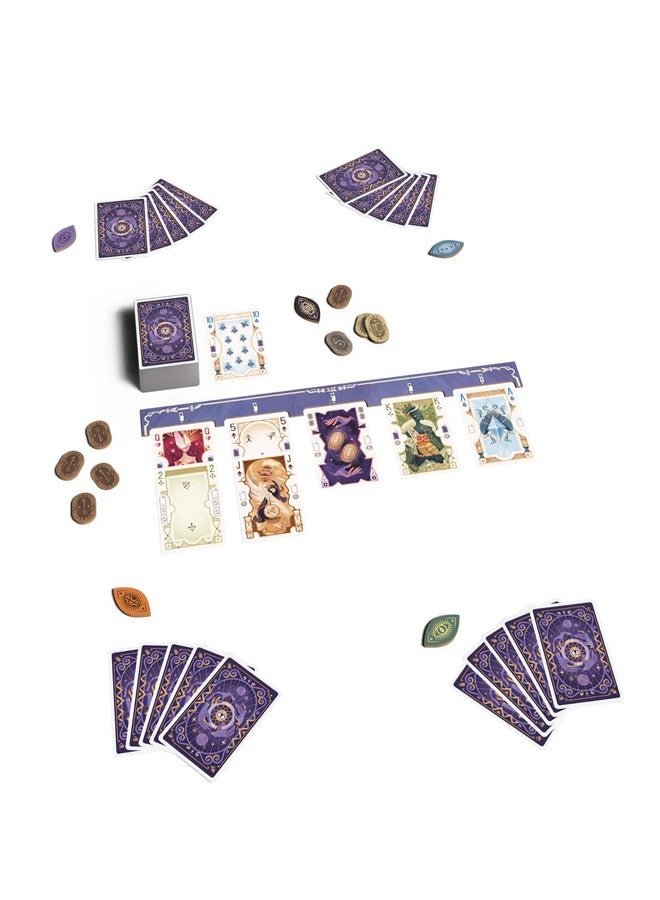 Asmodee All in: Predictions Card Game - Bluffing Strategy Game of Fate, Foresight & Probability, Fast-Paced Family Fun for Kids & Adults, Ages 10+, 2-5 Players, 30 Minute Playtime - Image 4