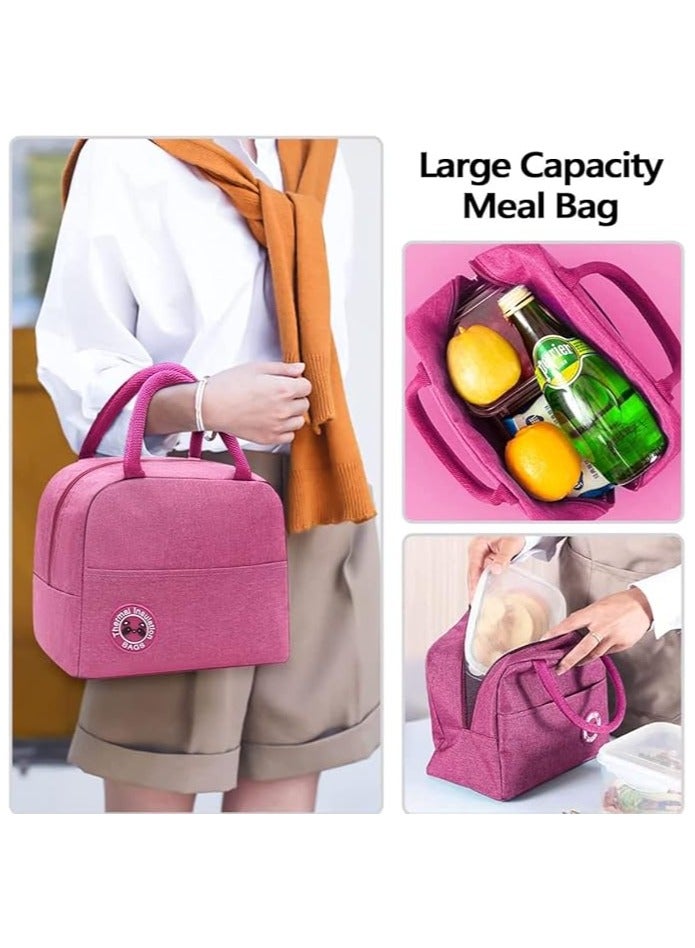 Pink food bag to maintain food temperature - Image 2