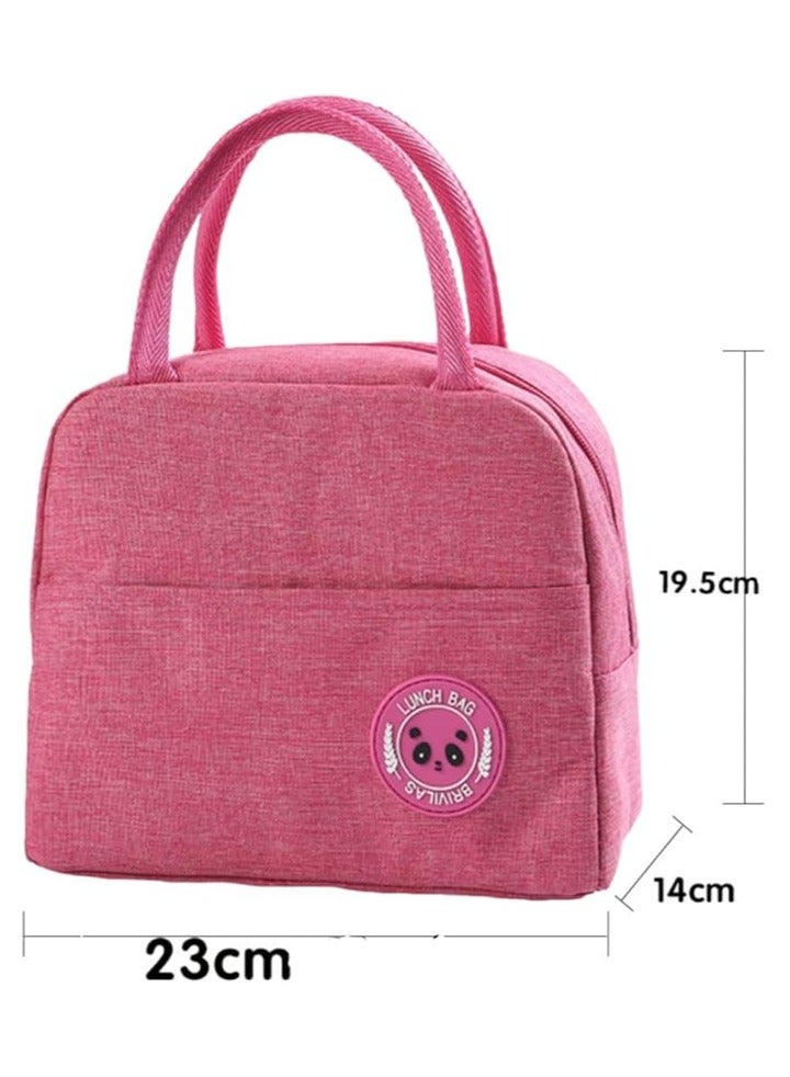 Pink food bag to maintain food temperature - Image 3