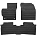 Megiteller Car Floor Mats Custom Fit for Toyota Prius 2015 2014 2013 2012 2011 2010 Odorless Washable Heavy Duty Rubber All Weather Floor Liners Set Black - Image 2