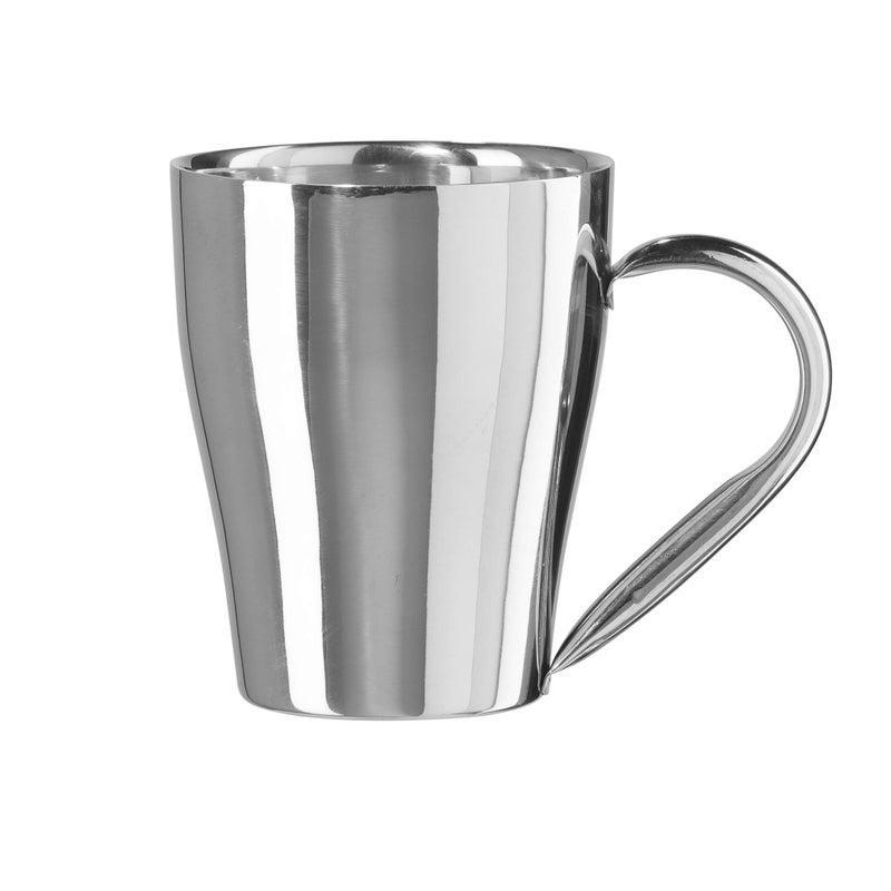 Oggi Insulated Coffee Mug 12oz Dual Wall Stainless Steel Technology Coffee or Tea Mug with Elegant Mirror Finish Ideal Used for Cappuccino Latte and Americano Coffee