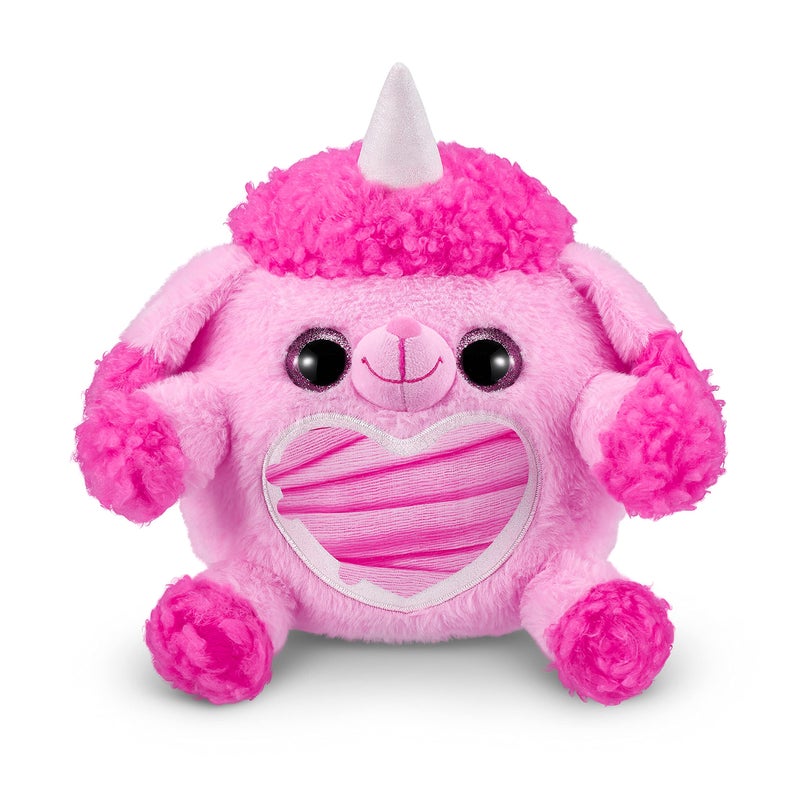 Rainbocorns Puppycorn Rescue (Poodle) by ZURU, Collectible Plush, Stuffed Animal Girl Toys, Surprise Egg, Stickers, Syringe Slime, Ages 3+ for Girls, Children - Image 2