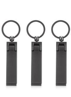 Y&D 3 Pieces Instant Bag Hook Hanger Collection, Purse Handbag Holder Set Mobile Phone Foldable Stylish Swivel for Table Desk, Storage, Elastic Cap Clips Hat (Black)  - Image 1