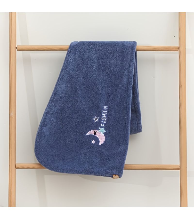 Pink Microfiber Bath Towel Quick Dry Lightweight Ultra Soft Shower Cap for Women Breathable Absorbent Suitable for Wet Hair - Image 4