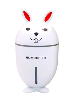 Bosidin Mini Air Humidifier USB Aroma Diffuser Cute Rabbit Design with Fan and Light  - Image 2