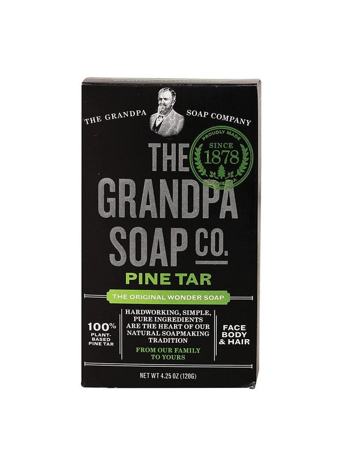 GRANDPA'S Soap Pine Tar 4.25 Oz (Pack Of 4) - Image 1