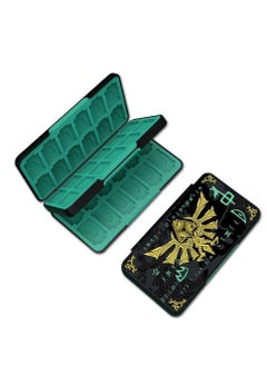 48 Switch Game Card Case for Nintendo Switch OLED, Switch Lite, Cute 48 Game Holder Cartridge Case for Game Cards and SD Cards, Kawaii Portable Compact Storage Case Box