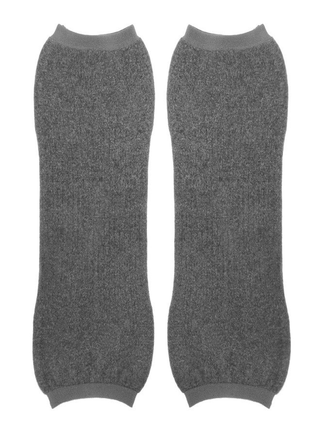 MioCloth Thermal Knee Warmer Sleeve Winter Leg Brace Protector Circulation Improvement,Joint Pain Relief,Knee Arthritis Knitted Wool for Men Women Outdoor Sports Running Dancing Gym Yoga Fitness 1 Pair (Grey) - Image 3
