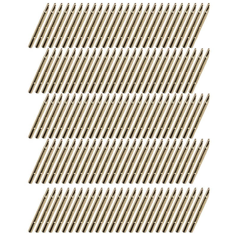 Brass Spring Test Probe Sleeves 2 36mm Diameter 30mm Length 100 Pieces High Conductivity - Image 5