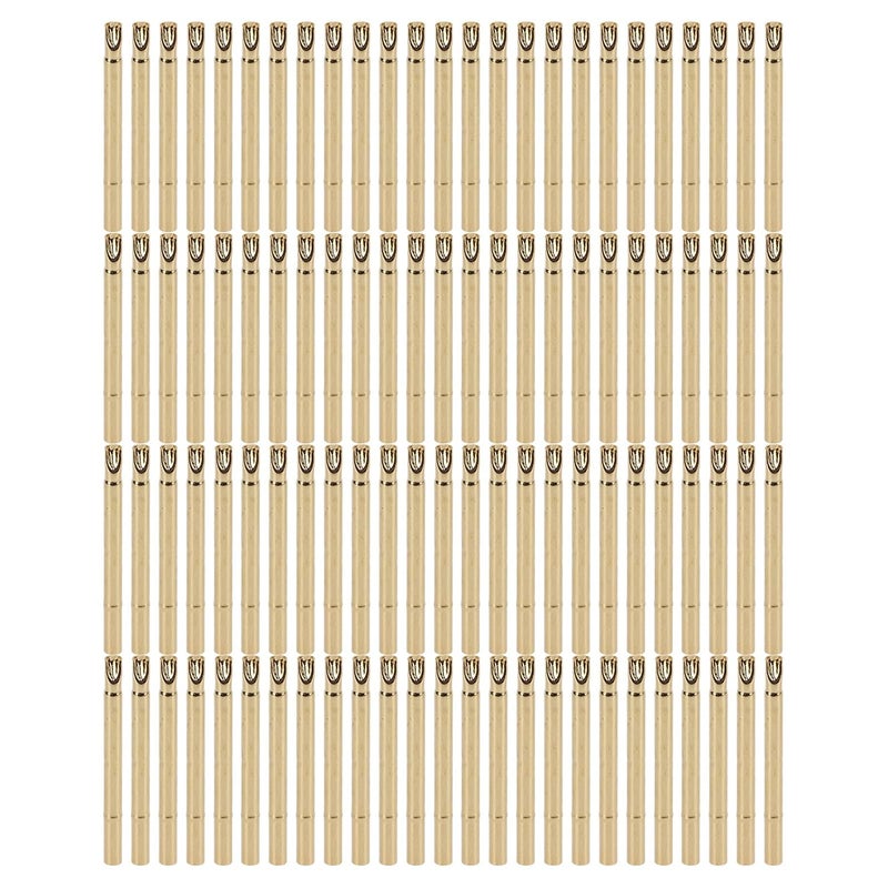 Brass Spring Test Probe Sleeves 2 36mm Diameter 30mm Length 100 Pieces High Conductivity - Image 2