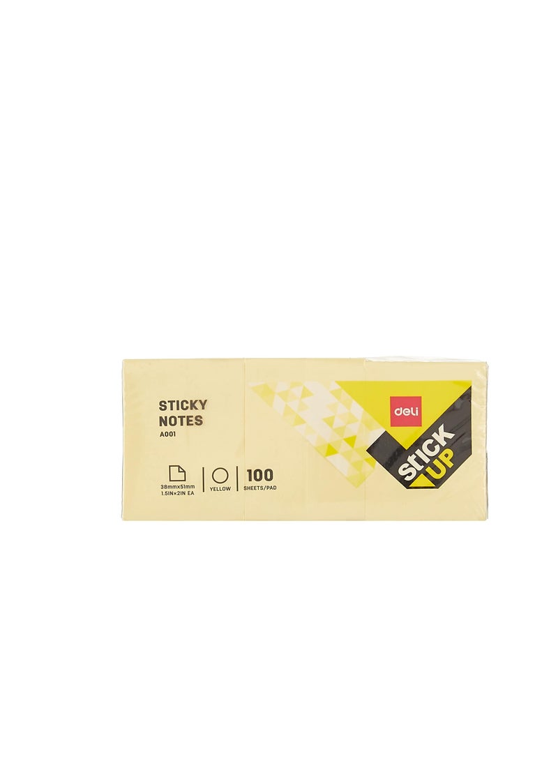 Deli Back to School Supplies for Students and Teachers, 12 Pads, 1200 Total Sheets, 38 mm x 51 mm, Self Stick Notes for Note Taking, To Do Lists & Reminders - Image 5