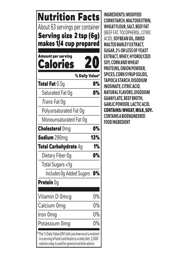 Trio خلطة صلصة ثلاثية، صلصة بنية، مشاوي العطلات، مجففة، أضف الماء فقط، كيس 13.37 أونصة - Image 5