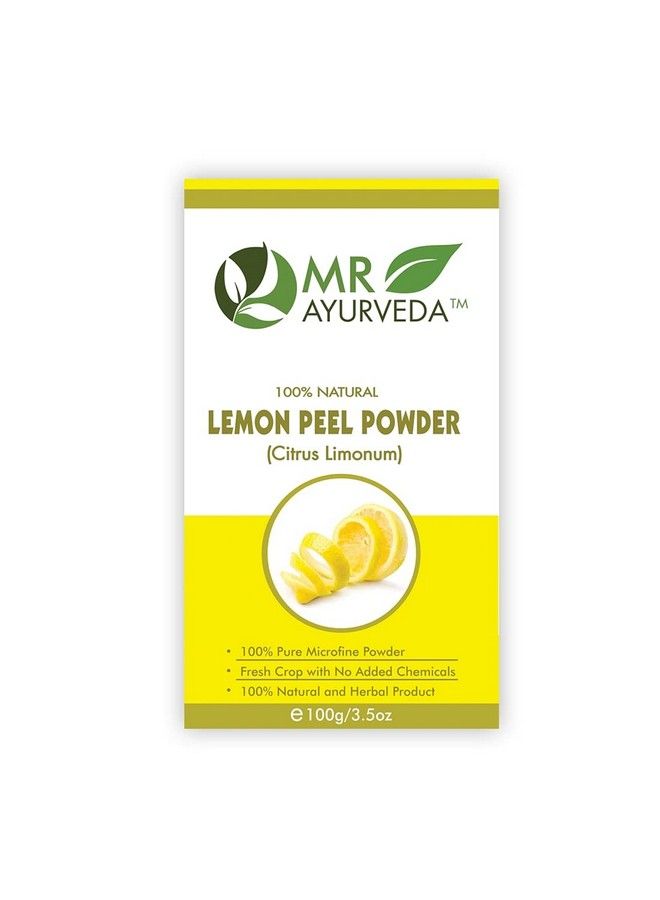MR Ayurveda مجموعة مسحوق اللوز ومسحوق قشر الليمون ومسحوق قشر البرتقال من 3 (100 جرام لكل منها) - Image 4