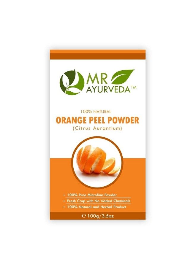 MR Ayurveda مجموعة مسحوق اللوز ومسحوق قشر الليمون ومسحوق قشر البرتقال من 3 (100 جرام لكل منها) - Image 5