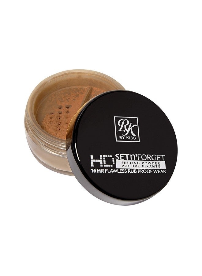 روبي كيسيز بودرة تثبيت سائبة بوزن 0.4 أونصة، تعمل على تنعيم اللمسة النهائية غير اللامعة والتحكم في اللمعان، مسحوق معدني من السيليكا النقية (غني) - Image 3