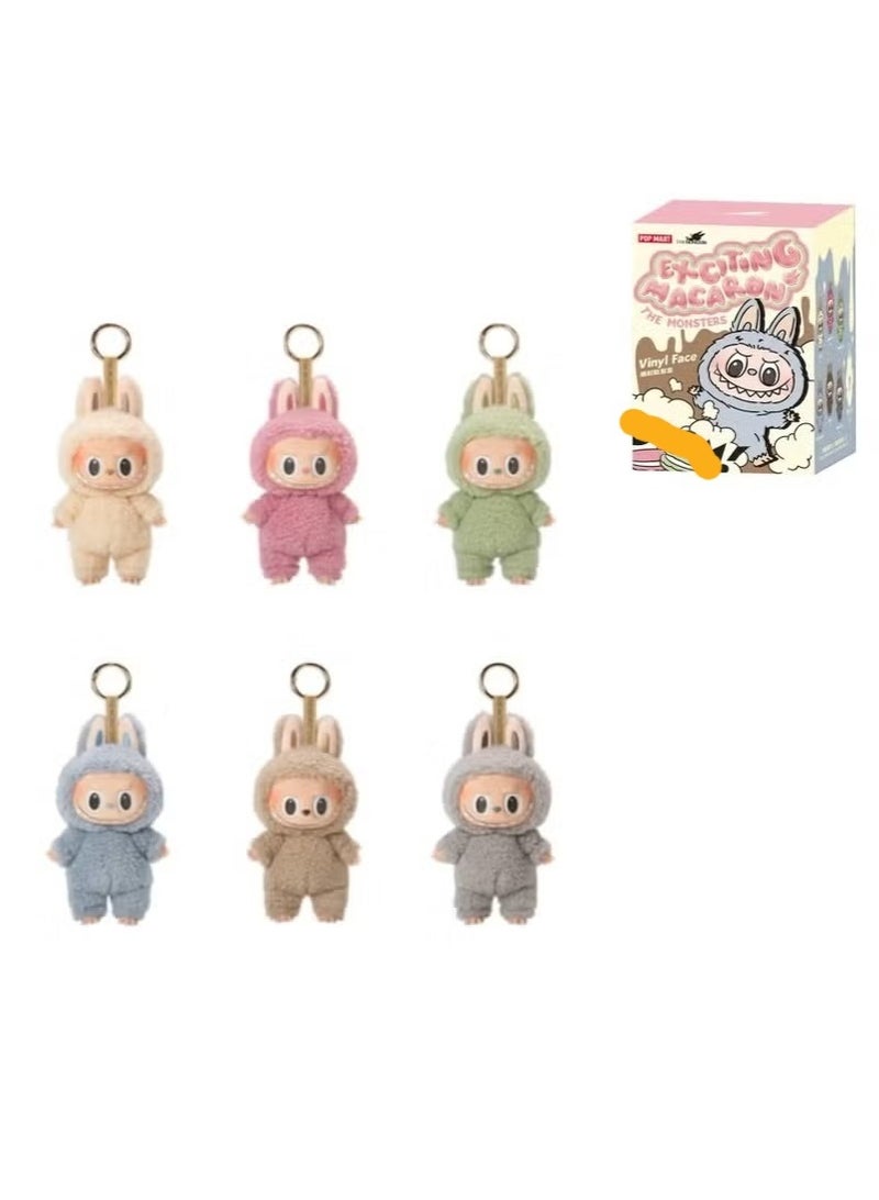 Labubu Generation I Heart Macaron Vinyl Face Blind Box Plush Doll Toy Ornaments-Specifications:A Random One Of The First Generation-Color:High Quality  - Image 2
