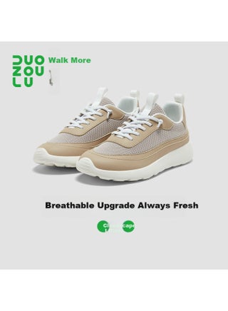 Duozoulu Yunjing Iii Summer New Breathable Mesh Non-Slip Soft-Soled Casual Shoes, Sand Brown/Milk Tea Brown, Size 36 - pzsku/Z5BAA2C86805AC34D6EAEZ/45/1757076183/97f86e60-8d6e-4046-9226-004f58533fa3