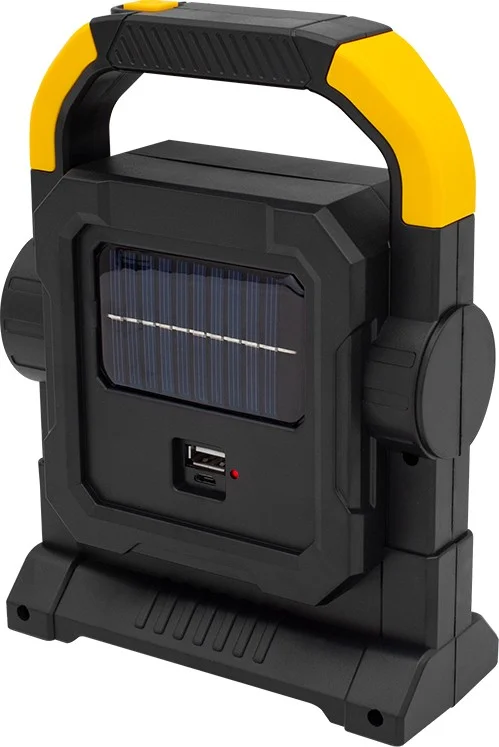 Lisinya Powermaster HC-7078-C 3 Working Modes Cob LED Solar Portable Rechargeable Solar Lamp ( )