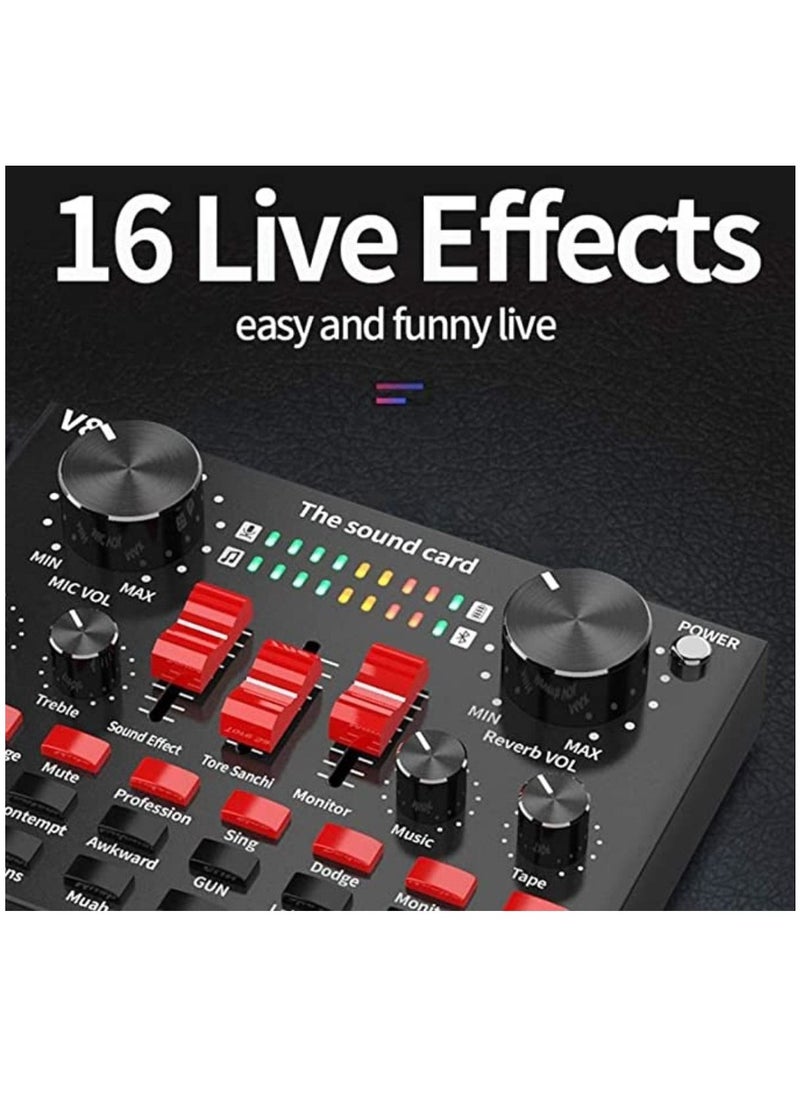 Phone Planet Live Streaming Sound Adapter Phone Laptop Microphone Multi-Function High Sound Quality Intelligent Compatibility Sound Adapter  - Image 4
